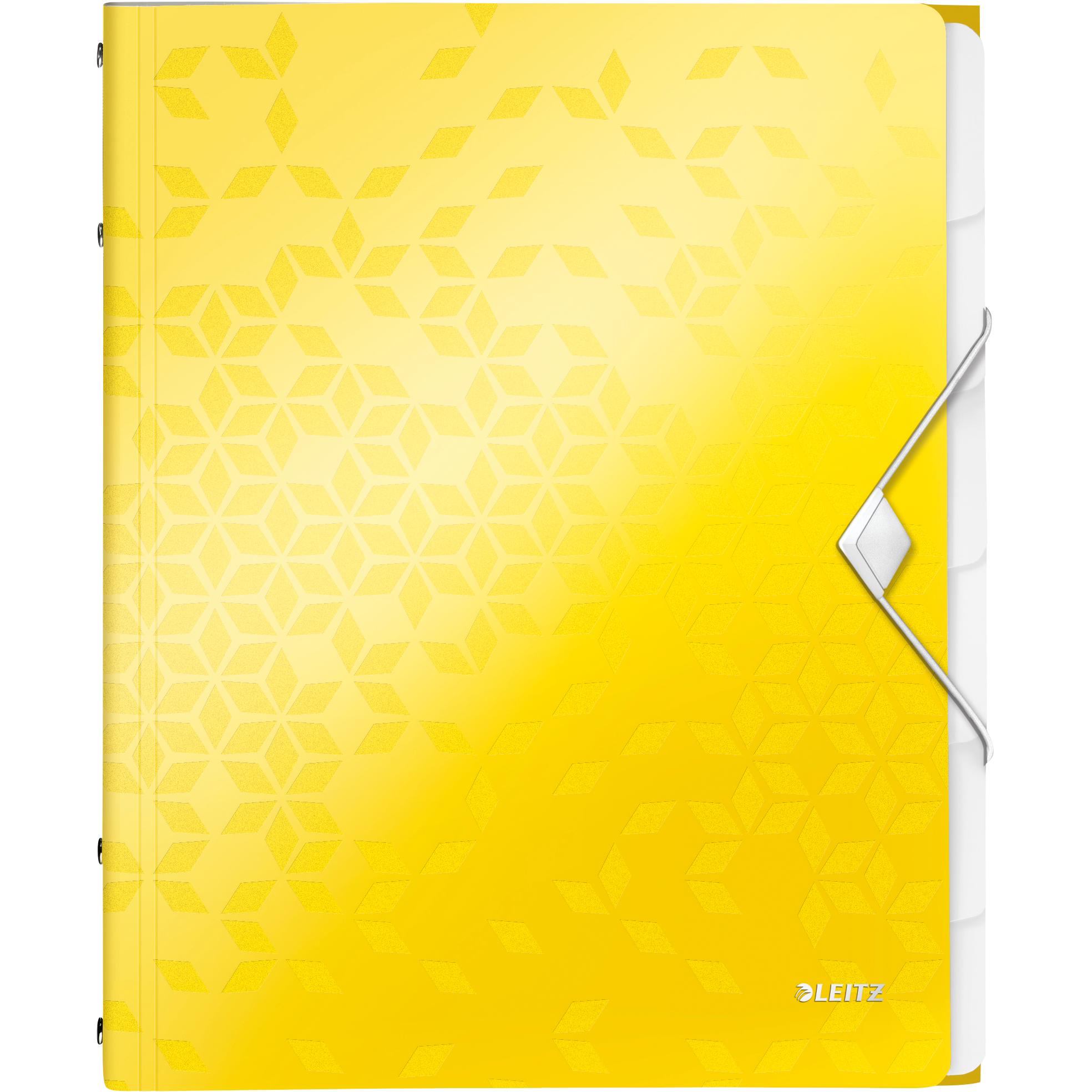 Leitz WOW - Ordner mit Abteilungen (A4, 1 x) (4633-00-16)