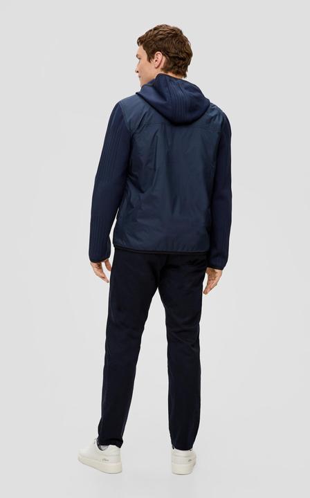 Immagine prodotto S.Oliver Outdoor-Jacke Nylonjacke mit gestrickten Ärmeln und Kapuze (L)