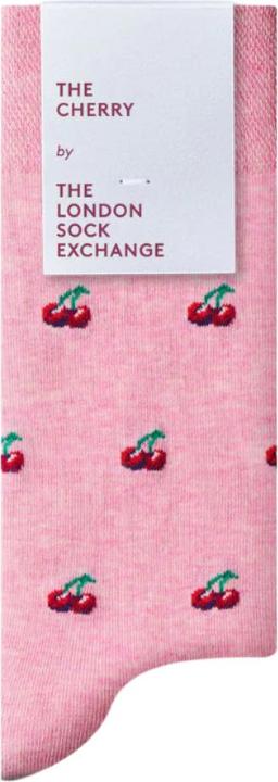 The London Sock Exchange Herren Baumwollsocken - Kirsche (41 - 47)