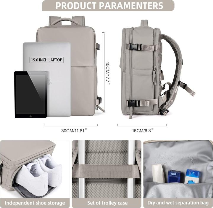 Produktbild Only-Bags.Store Handgepäck für Ryanair Handgepäck unter dem Sitz, Wanderrucksack