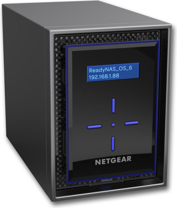 Produktbild Netgear ReadyNAS 422 2-bay Desktop 2x6TB Enterprise dual core Intel® C-3338 Atom server processor 2GB DDR... (2 x 6 TB)