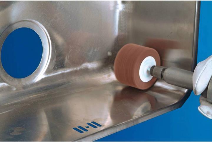 Actual product image Pferd POLINOX fleece grinding pin PNL Ø 60 x 50 mm (100)