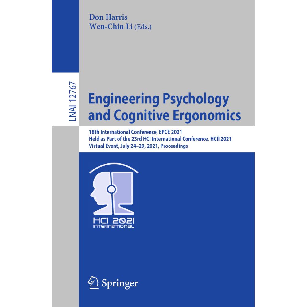Engineering Psychology and Cognitive Ergonomics, Fachbücher von Don Harris, Wen-Chin Li