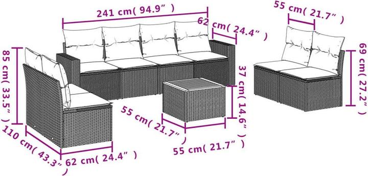 Produktbild vidaXL Castiel