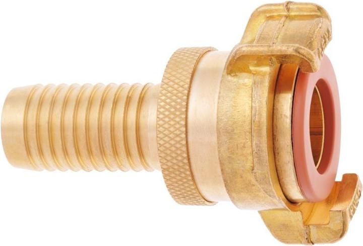 Karasto Slangstuk GEKA plus SH-K messing Slangmaat 13 mm voor drinkwater (Slangklem, 13 mm)