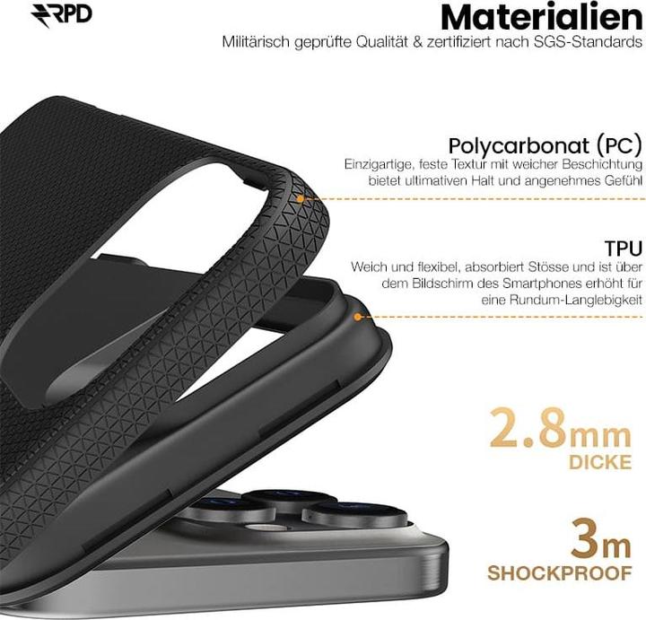 Image du produit RPD iPhone 11 - Étui d'extérieur Rugged Armor avec MagSafe, noir (Apple iPhone 11)