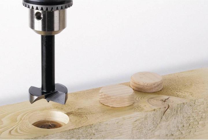 Actual product image wolfcraft 1 cylinder drill WS ø15x90mm (8 mm)