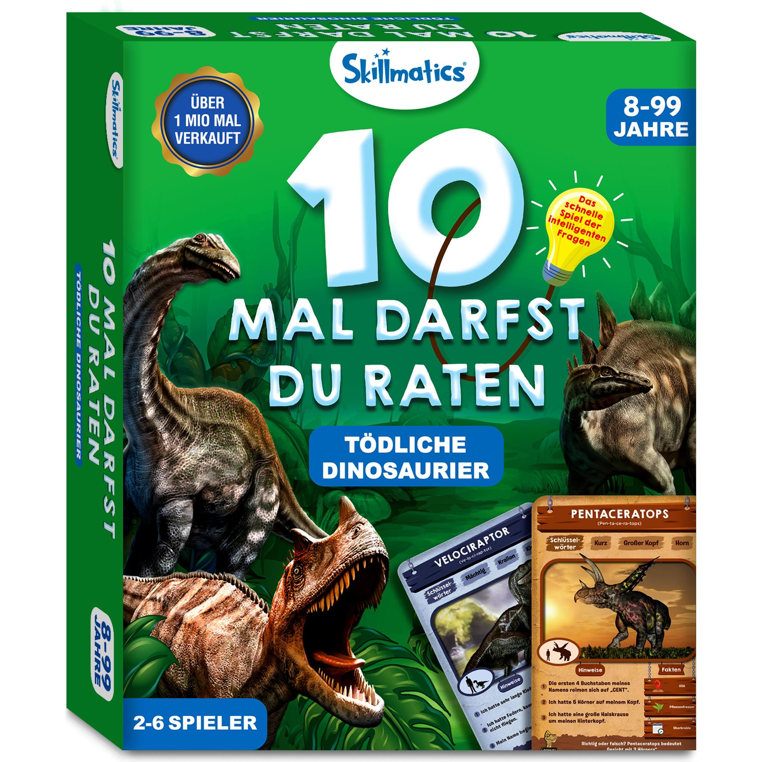 Skillmatics 10 Mal raten Dinosaurier, d (Deutsch)