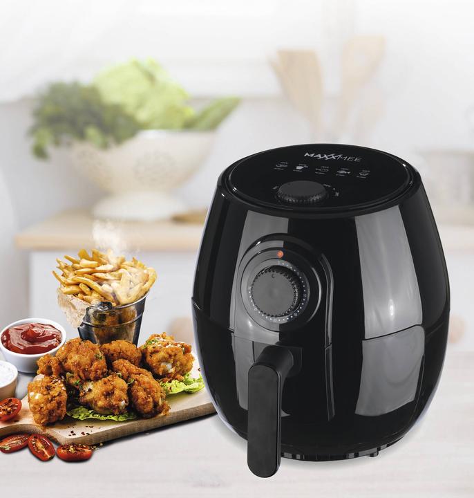 Actual product image Maxxmee XL Hot Air Deep Fryer 4 litres, 1400 watt, black