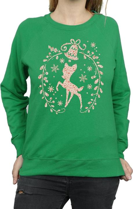 Produktbild Disney Bambi Christmas Wreath Sweatshirt (M)