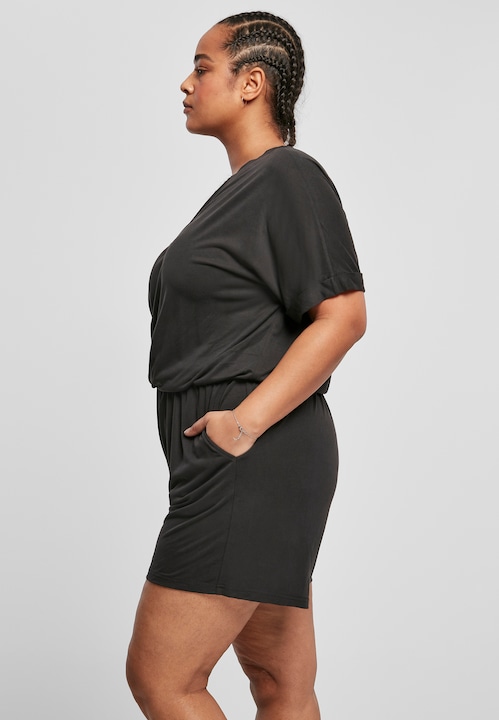Actual product image Urban Classics Ladies Short Modal Jumpsuit (S)