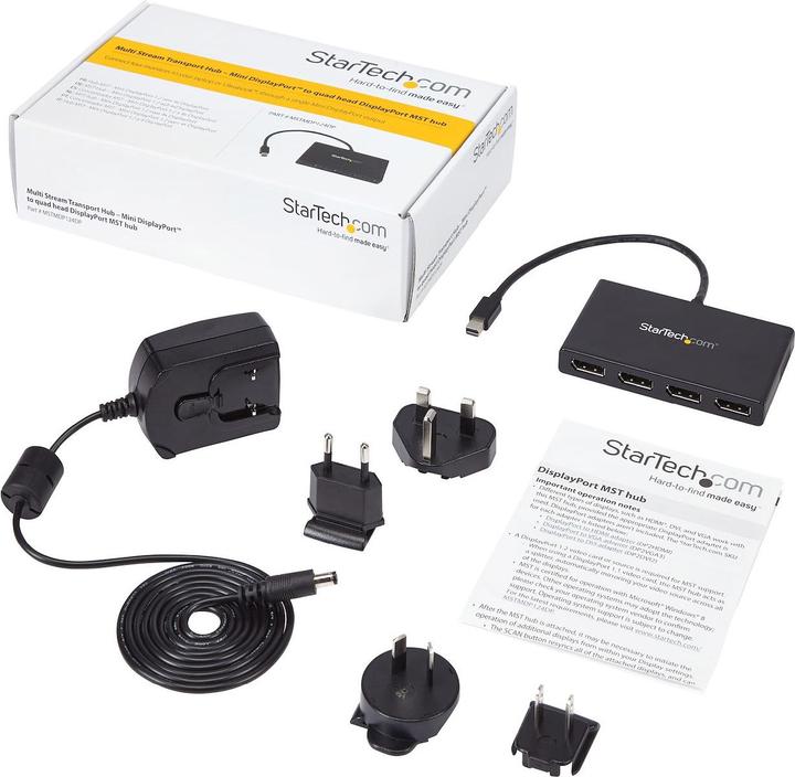 Productafbeelding StarTech Mst Hub Mini Displayport Naar