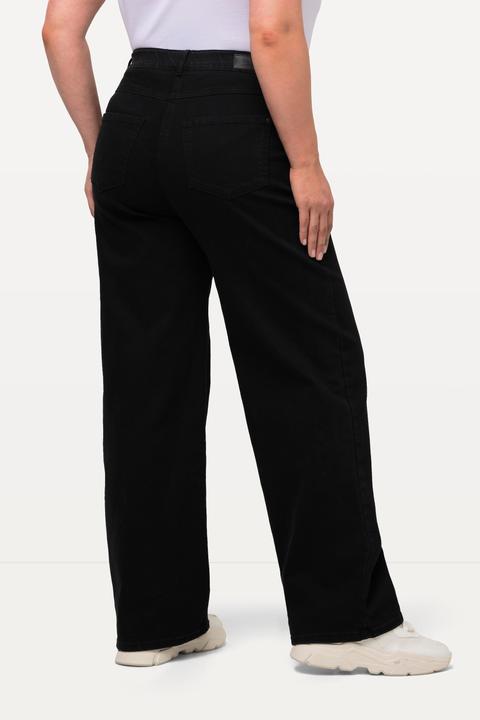 Immagine prodotto Ulla Popken Jeans modello Mary con taglio della gamba ampio, design a cinque tasche e cintura comoda (42)
