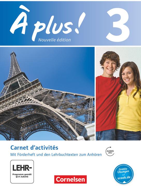 Actual product image À plus! 3. Nouvelle édition. Carnet d'activités (German, French, Catherine Jorissen, Catherine Mann-Grabowski, 2014)