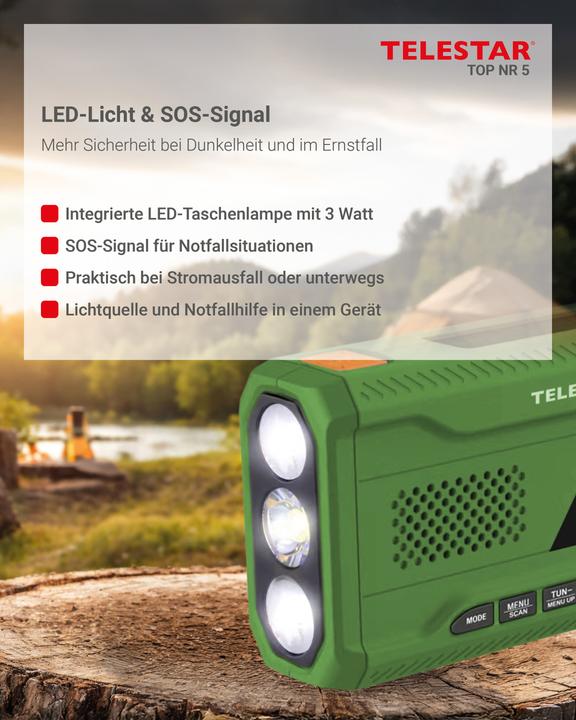 Actual product image Telestar TOP NR 5 (DAB+, FM, Bluetooth)