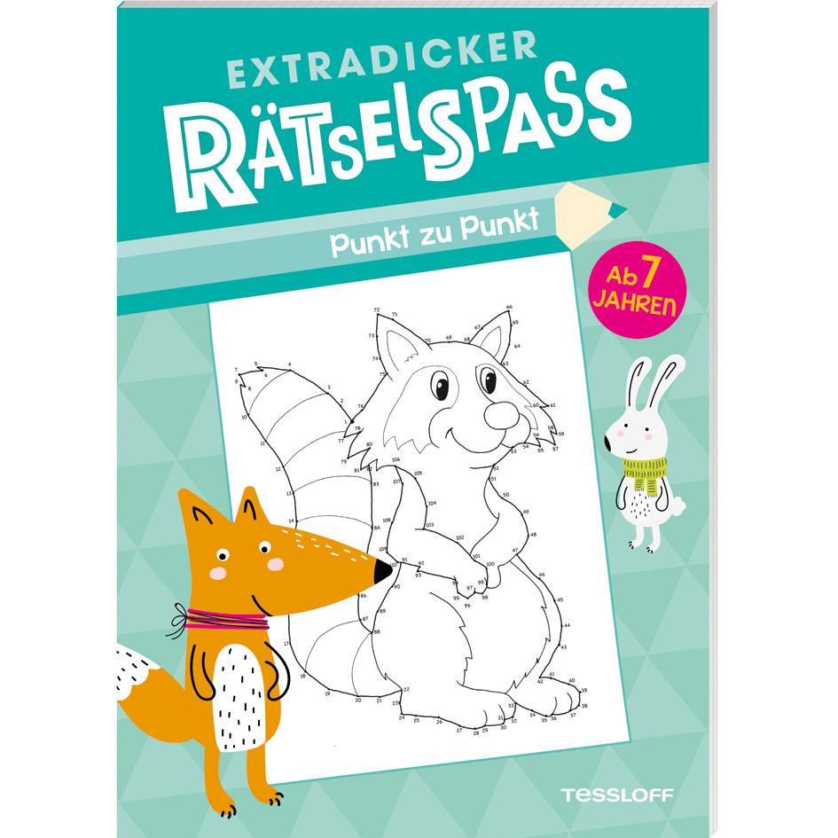 Extradicker Rätselspass. Punkt zu Punkt, Kinderbücher von Oli Poppins