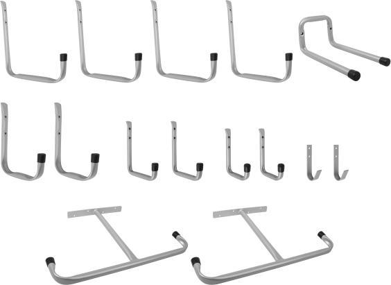 Produktbild Home It Home&gtit® Aufhängesystem für Garagen und Nebengebäude mit 15 Teilen