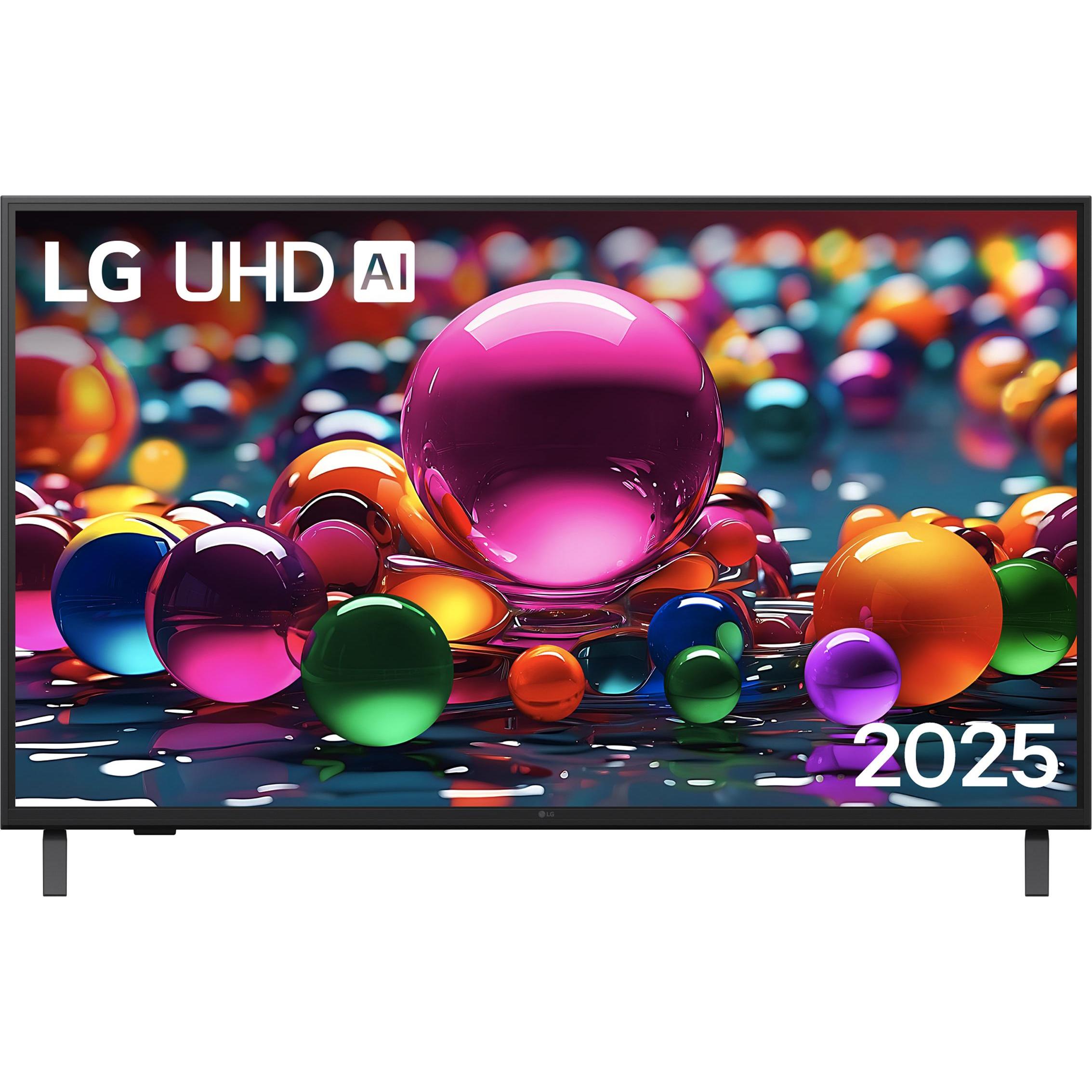 LG 43UA75006LA (43", UA75, LED, 4K, 2025), TV, Schwarz