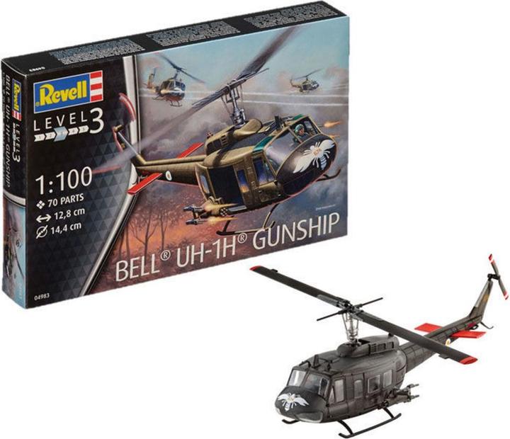 Actual product image Revell Bell UH-1H Gunship