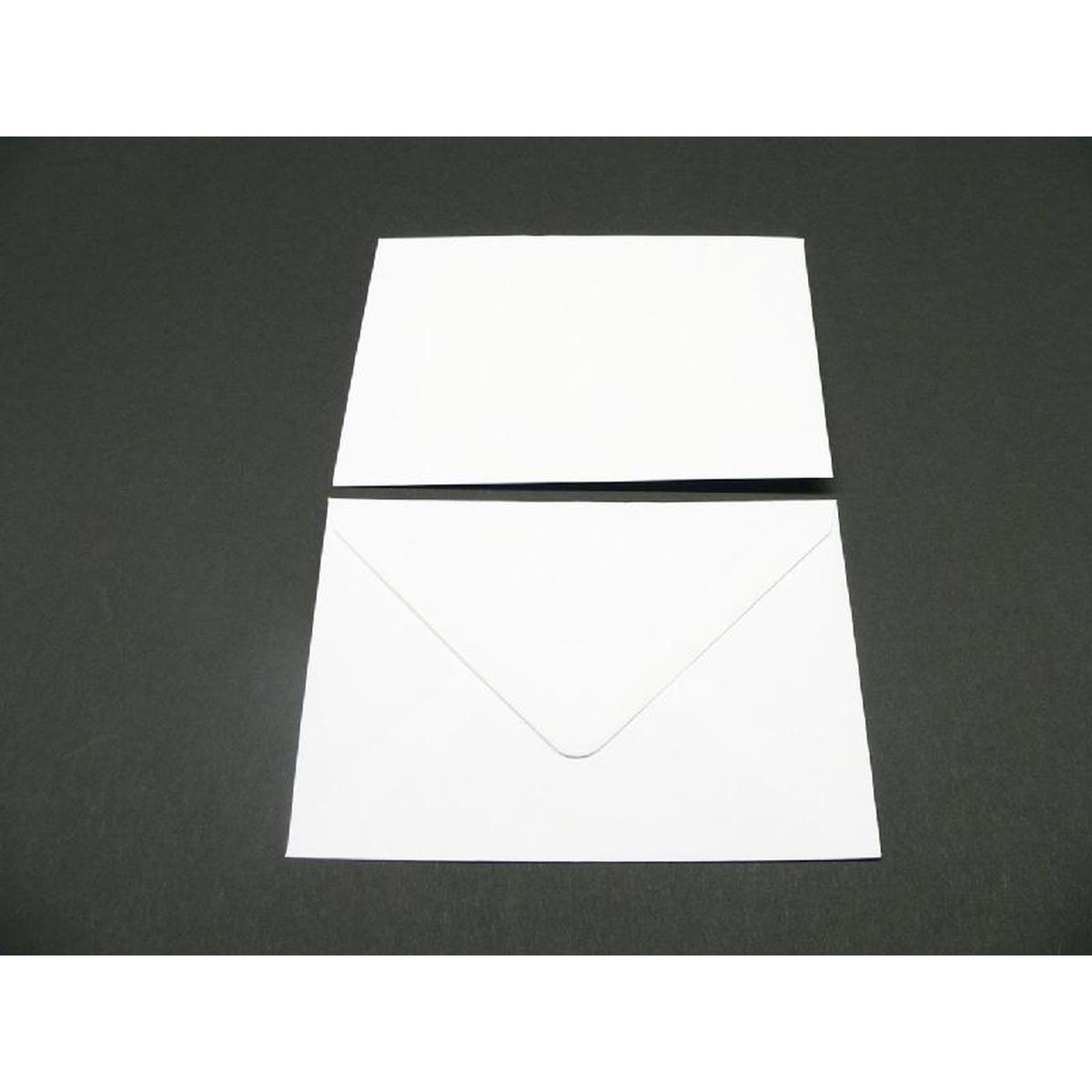Thumbnail - Blanke, Briefumschlag, Briefumschläge 121x171mm 90g/qm gummiert VE=500 Stück weiss (500 x)