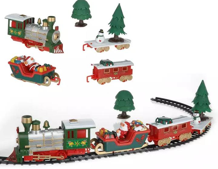 Produktbild Weihnachtszug m.Licht 22tlg.