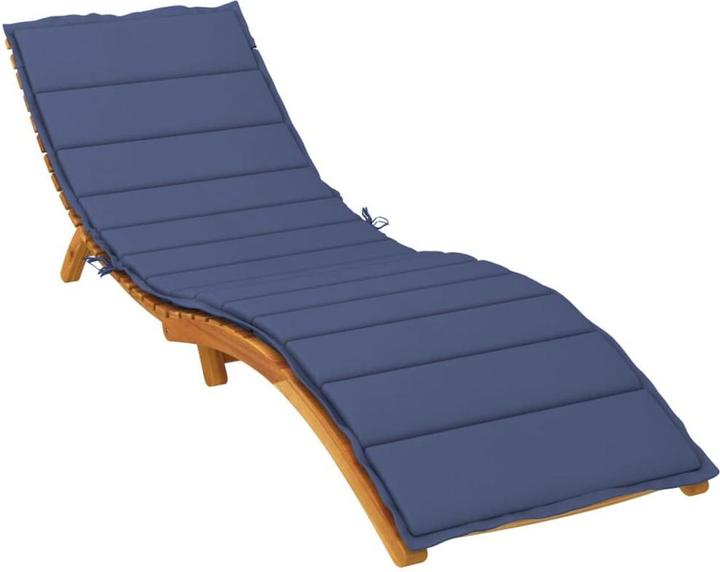 Produktbild vidaXL Sonnenliegen-Auflage Oxford-Gewebe (200 x 60 cm)