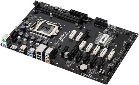 Produktbild AsRock Q270 PRO BTC+ MINING MAINBOARD (LGA 1151, Intel Q270, ATX)