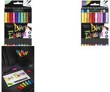 Produktbild Faber-Castell Brush Pen édition noire (Mehrfarbig, 20 x)