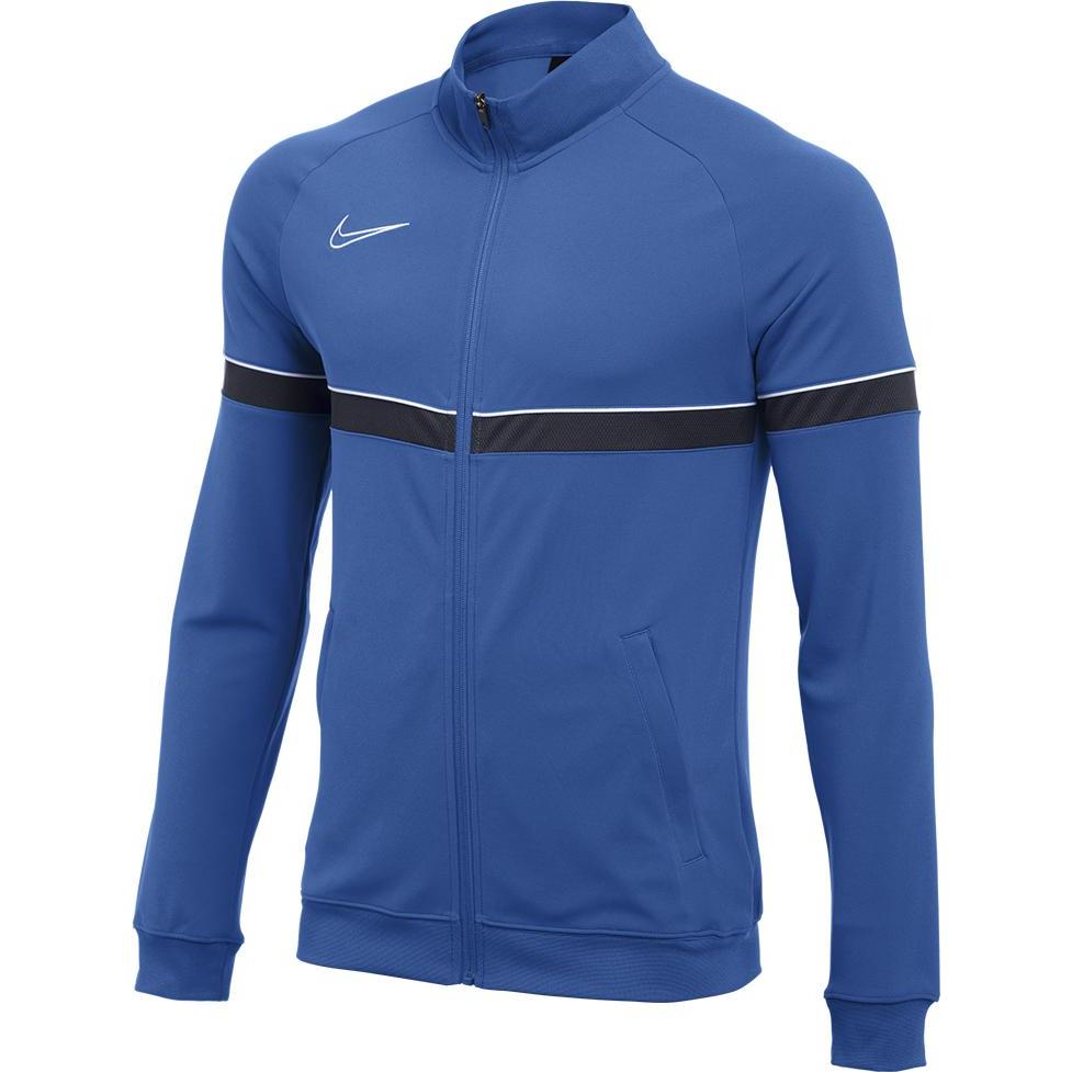 Nike, Herren, Laufjacke, Academy 21 Knit Trainingsjacke (XXL), Blau, XXL