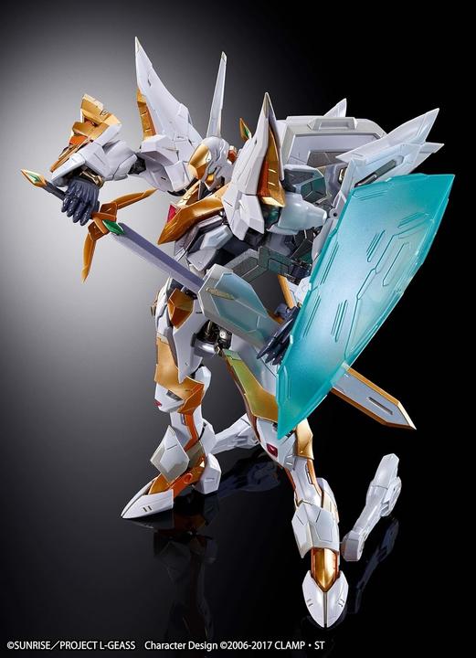 Actual product image Tamashii Nation Code Geass: Lelouch of the Rebellion R2 Metal Build Dragon Scale Action Figure Lancelot Albion 18 cm