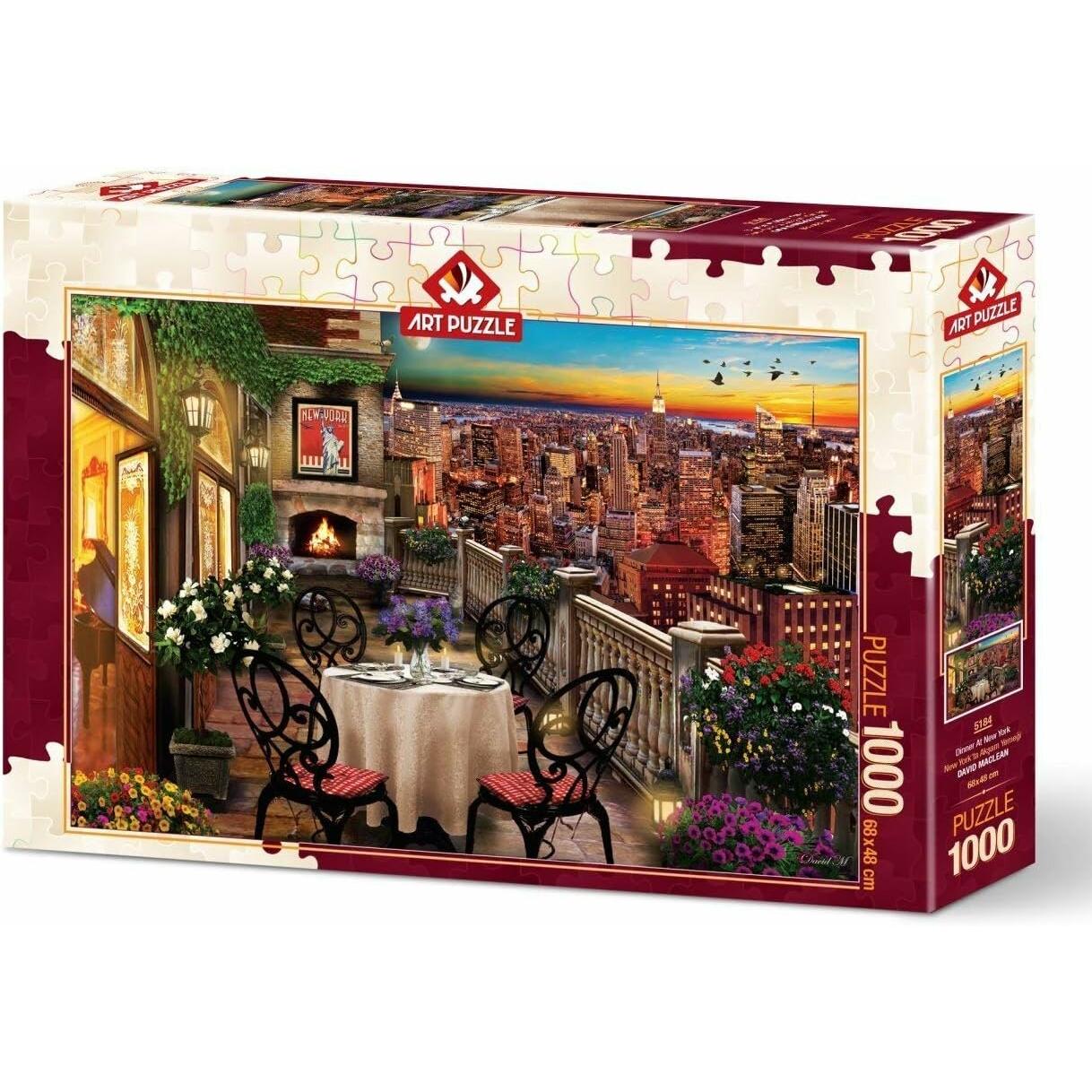 Art Puzzle Artpuzzle Arpuzle Puzzle 1000 Obiad in New York (1000 Teile)