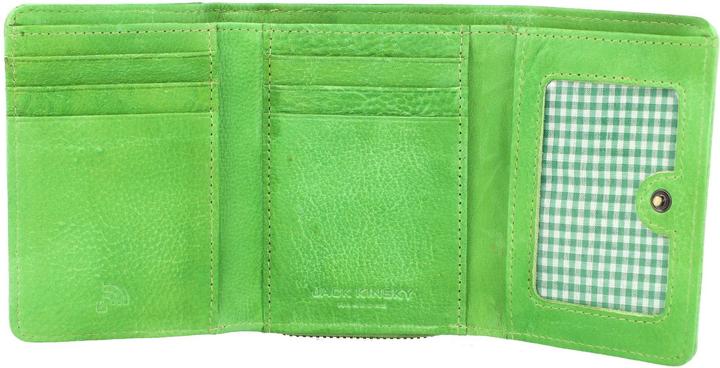 Image du produit Jack kinsky Nassau Portefeuille femme vert pomme
