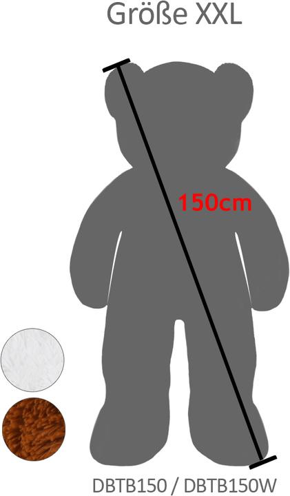 Actual product image Monzana Teddy Bear XL (150 cm)