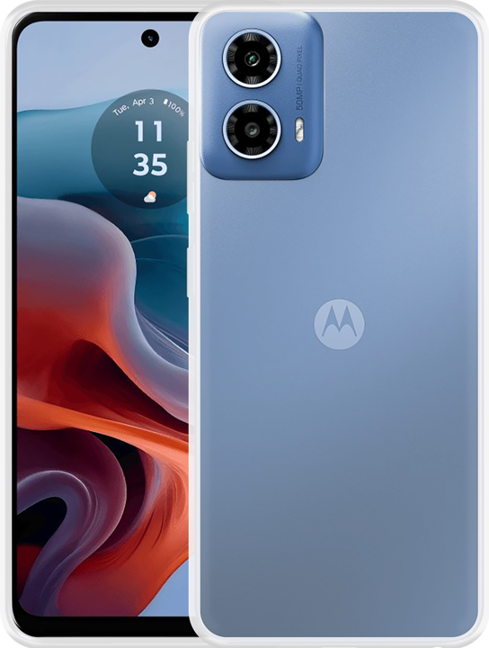 Produktbild Cazy Handykette Hülle Kompatibel mit Motorola Moto G34 - Silikon Handyhülle mit Band Necklace Hülle -