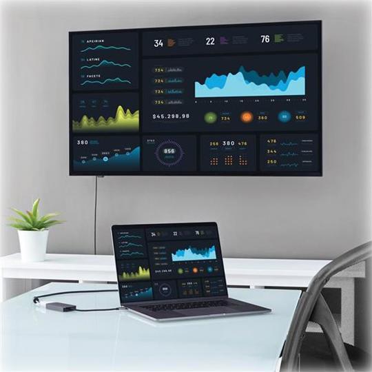 Produktbild StarTech .com USB 3.1 Type-C to Dual Link DVI-I Adapter (DVI, 4.50 cm)