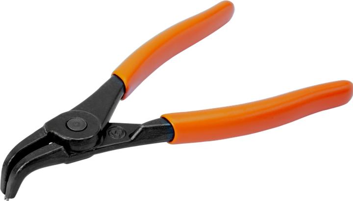 Produktbild Bahco Zange für Aussensicherungsringe mit 90° gewinkelten Backen, brüniert 180 mm (180 mm)
