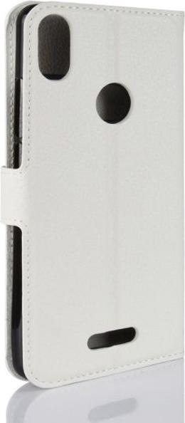 Actual product image MU Classic Litchi Leather Bookcover Series (Wiko View Max)