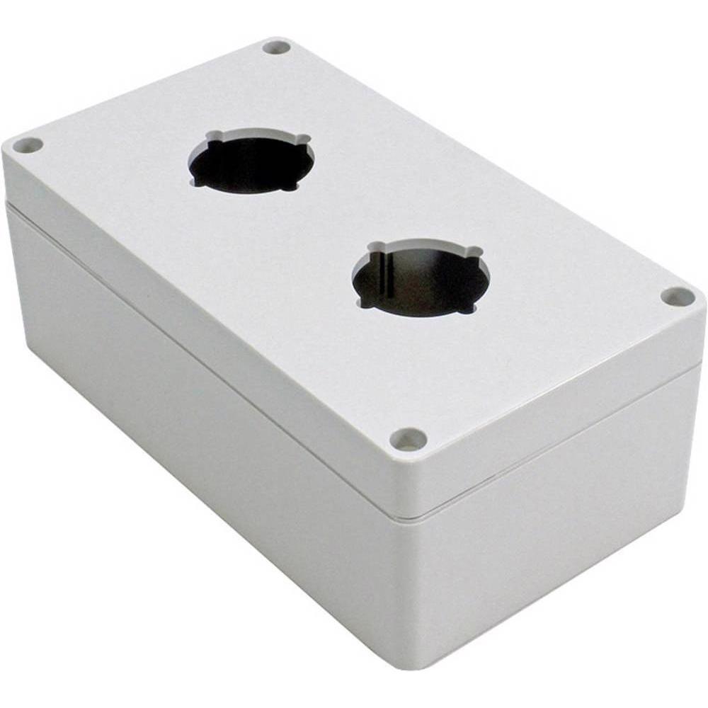 Hammond Electronics 1554PB2 Universal-Gehäuse 160 x 90 x 60 Polycarbonat Grau 1 St. (Gehäuse), Elekt