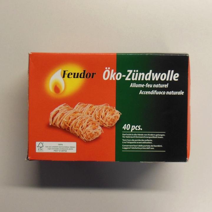 Feudor Öko- Zündwolle 40 Stück