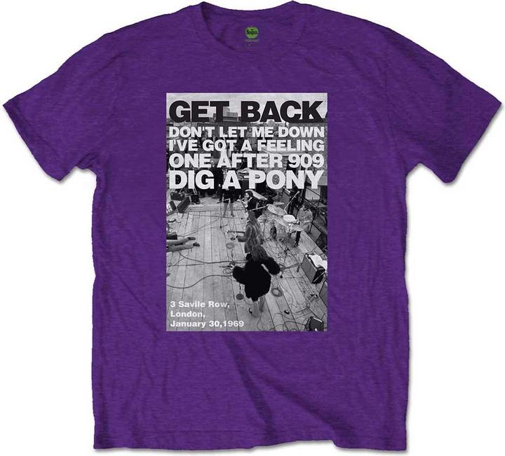 The Beatles Rooftop Shot