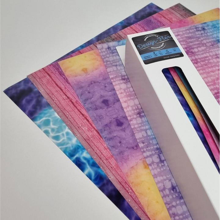 Produktbild Chemica Aufbügelfolie Design-Flex Beach 1, 30 x 24 cm, 4er Set (4x)