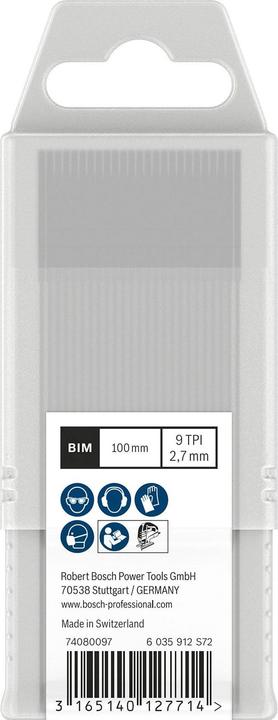 Actual product image Bosch Professional Zubehör PRO Hardwood clean T101BF jigsaw blade, 100 mm, 25 pcs.