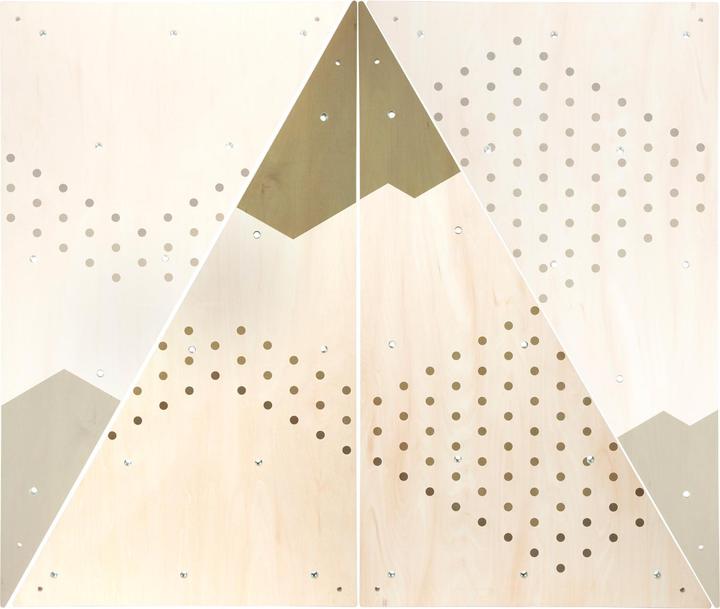 Actual product image small foot Climbing wall "Adventure