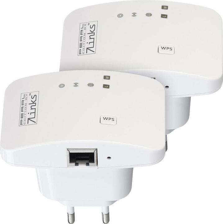 Actual product image 7links Set of 2 Mini WLAN Repeater 300 Mbit/s