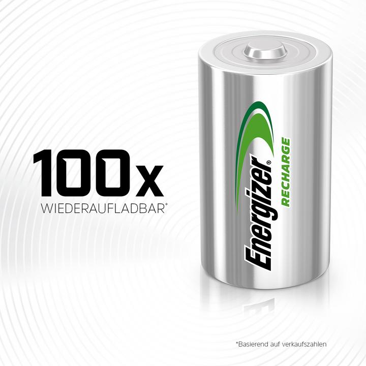 Actual product image Energizer Recharge Power Plus (2 pcs., D, 2500 mAh)