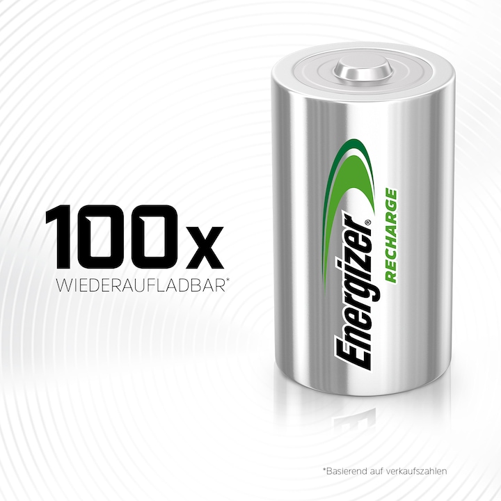 Immagine prodotto Energizer Ricarica Potenza Plus (2 pz., D, 2500 mAh)