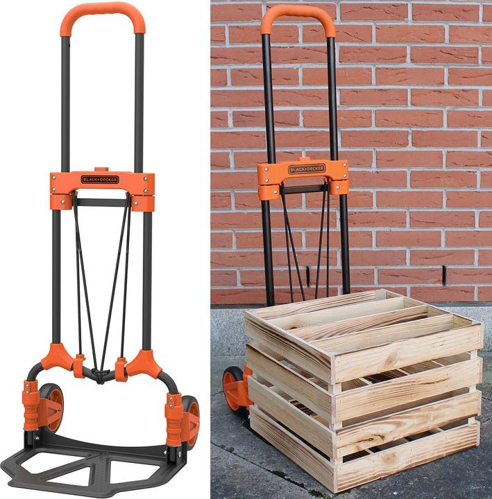 Image du produit Black & Decker Camion à bras H200 pliable max65 (65 kg)