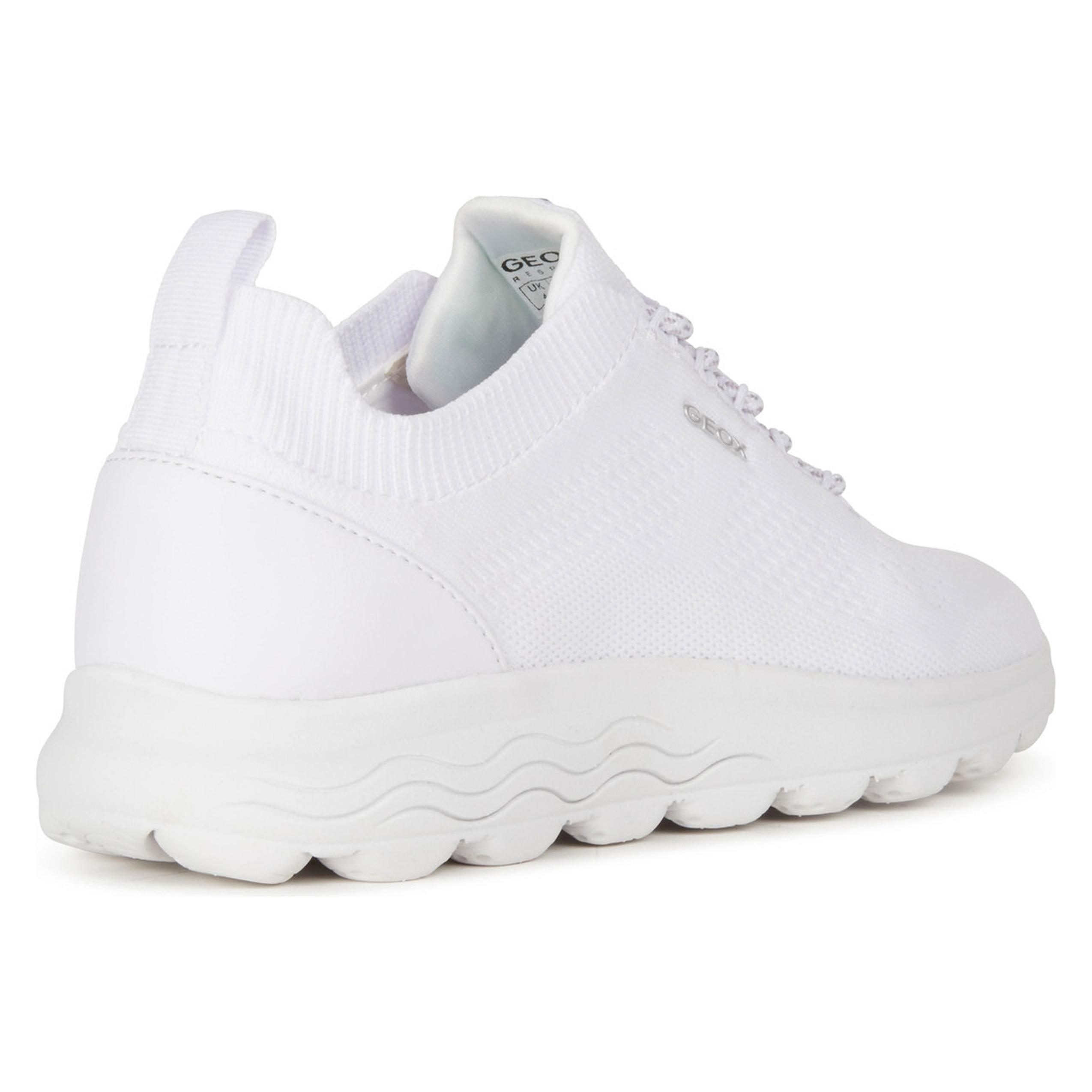 Geox, Damen, Sneakers, Spherica A - 9632, Weiss, (38)