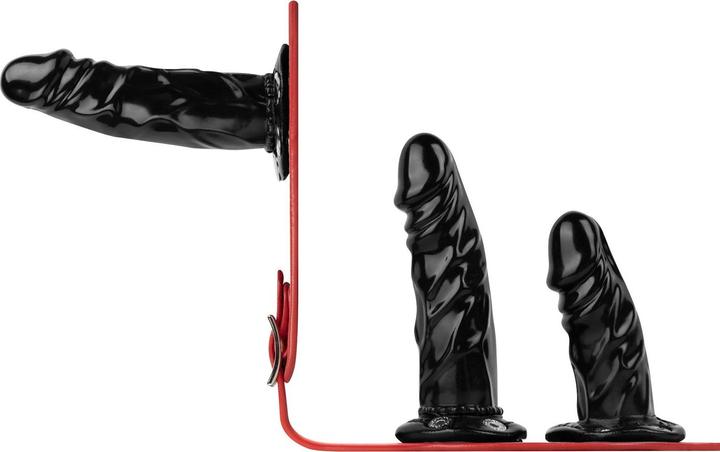 Immagine prodotto Fetish Collection Easytoys - Triple Dildo Strap-On Harness