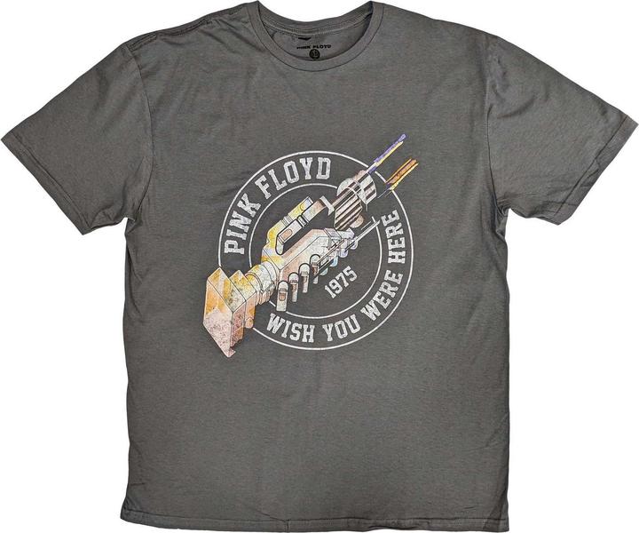 Immagine prodotto Pink Floyd Maglietta unisex da adulto Wish You Were Here 1975 in cotone (L)